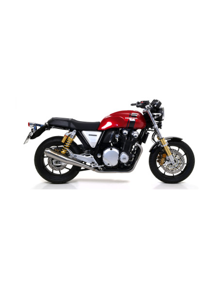 Paire de silencieux Pro-Racing ARROW - nichrome - homologué - HONDA CB 1100 EX/RS 2017-2020