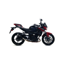Silencieux Pro-Race ARROW - nichrome dark - homologué - KAWASAKI NINJA 400 2018-2023 - Z 400 2019-2023