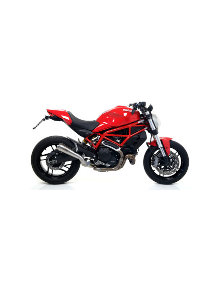Silencieux Pro-Race ARROW - nichrome dark - homologué - DUCATI