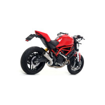 Silencieux Pro-Race ARROW - nichrome dark - homologué - DUCATI 2