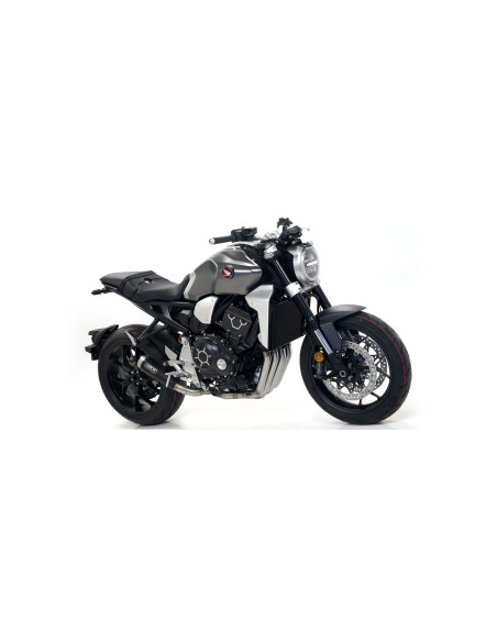 Silencieux Pro-Race ARROW - nichrome dark - homologué - HONDA CB 1000 R 2018-2024