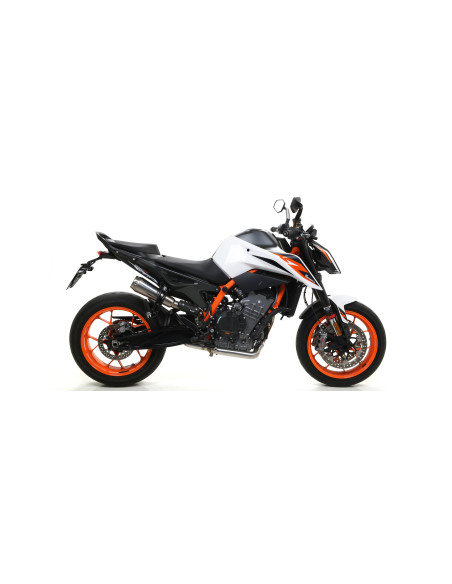 Silencieux Pro-Race ARROW - titane - homologué - KTM 790 DUKE 2018-2023 - 890 DUKE R 2020-2023