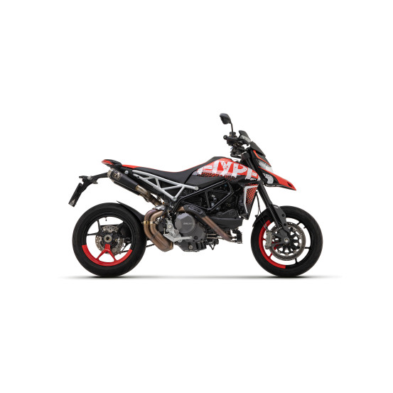 Paire de silencieux Pro-Race ARROW - nichrome dark - homologué - DUCATI