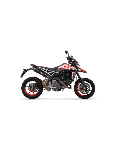 Paire de silencieux Pro-Race ARROW - nichrome dark - homologué - DUCATI