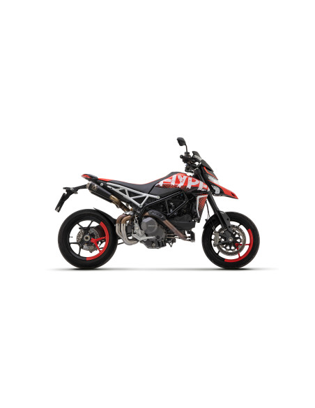 Paire de silencieux Pro-Race ARROW - nichrome dark - homologué - DUCATI