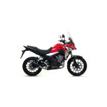 Silencieux Pro-Race ARROW - nichrome - homologué - HONDA CB 500 X 2019-2020