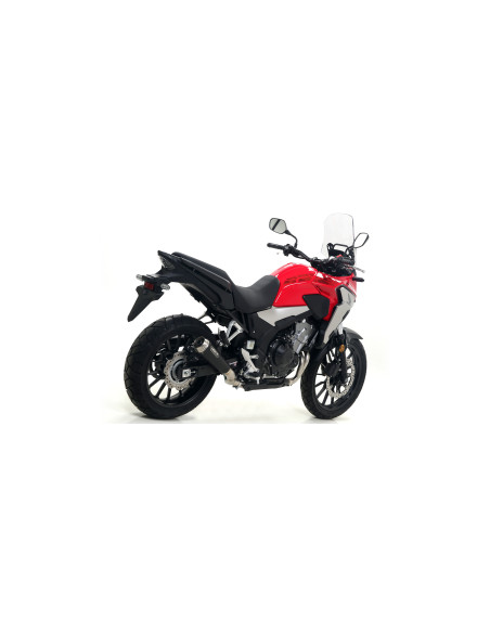 Silencieux Pro-Race ARROW - nichrome - homologué - HONDA CB 500 X 2019-2020