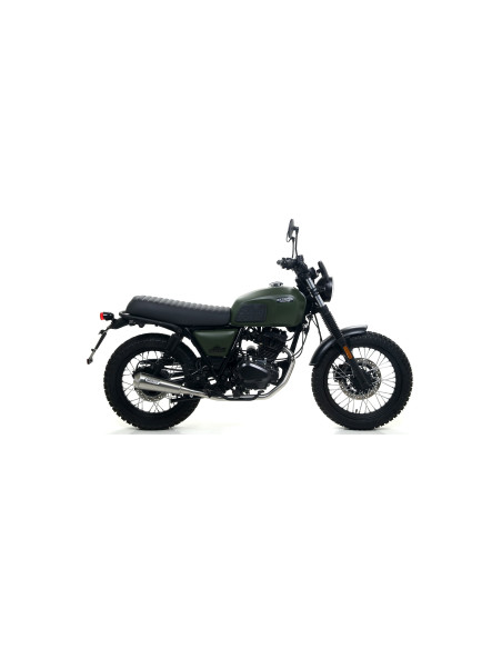 Silencieux Pro-Race ARROW - nichrome - homologué - BRIXTON BX 125 X / FELSBERG 125 X 2019-2020