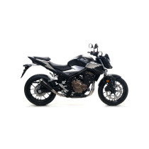 Silencieux Pro-Race ARROW - nichrome dark - homologué - HONDA CB 500 F - CBR 500 R 2019-2020