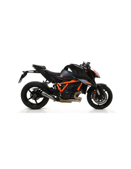 Silencieux Pro-Race ARROW - nichrome - homologué - KTM 1290 SUPERDUKE R 2020-2023 - 1390 SUPERDUKE R 2024-2026