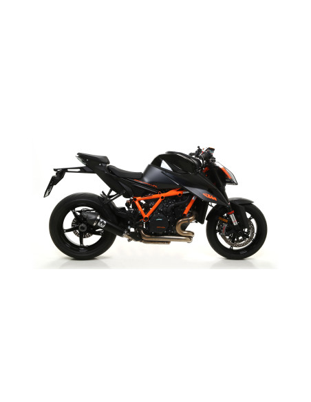 Silencieux X-Kone ARROW - nichrome dark - homologué - KTM 1290 SUPERDUKE R 2020-2023 - 1390 SUPERDUKE R 2024-2026