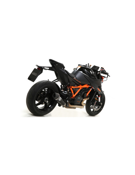 Silencieux X-Kone ARROW - nichrome dark - homologué - KTM 1290 SUPERDUKE R 2020-2023 - 1390 SUPERDUKE R 2024-2026