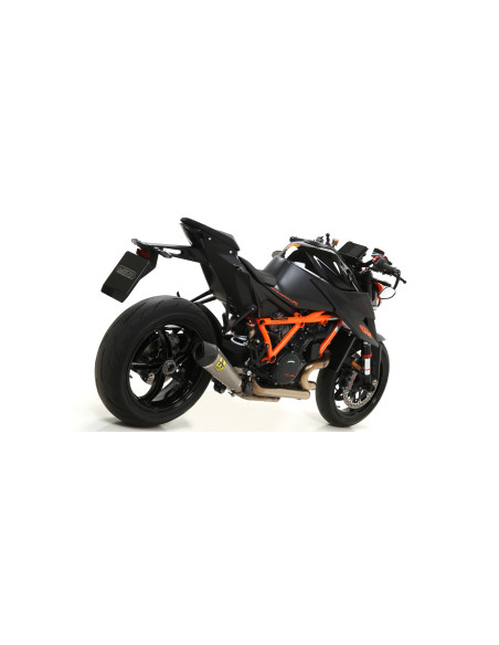 Silencieux X-Kone en titane ARROW - homologué - KTM 1290 SUPERDUKE R 2020-2023 - 1390 SUPERDUKE R 2024-2026