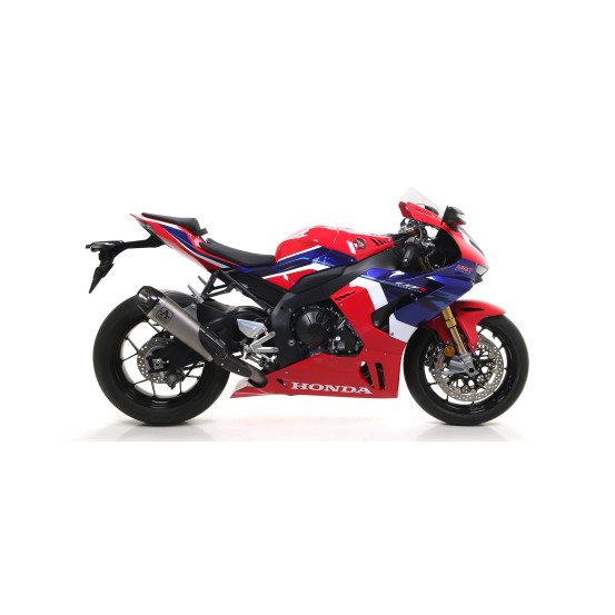 Silencieux Works ARROW - titane - embout carbone - homologué - HONDA CBR 1000 RR-R 2020-2023
