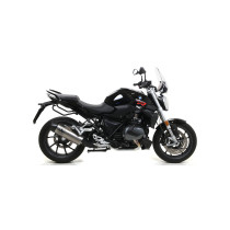 Silencieux Maxi Race-Tech ARROW - aluminium dark - embout carbone - homologué - BMW R 1250 R / RS 2019-2020