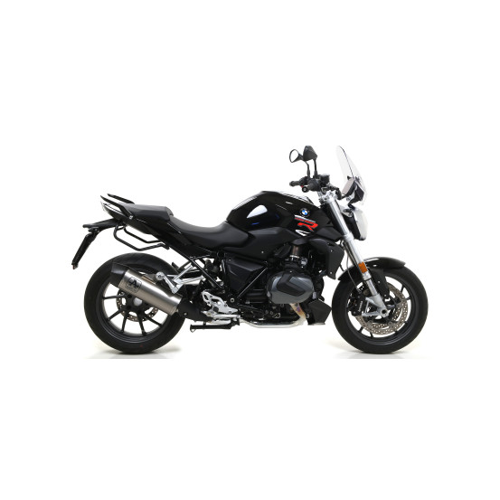 Silencieux Maxi Race-Tech ARROW - aluminium dark - embout carbone - homologué - BMW R 1250 R / RS 2019-2020