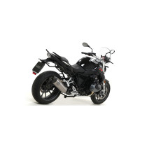 Silencieux Maxi Race-Tech ARROW - aluminium dark - embout carbone - homologué - BMW R 1250 R / RS 2019-2020 2