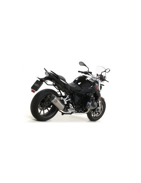 Silencieux Maxi Race-Tech ARROW - aluminium dark - embout carbone - homologué - BMW R 1250 R / RS 2019-2020