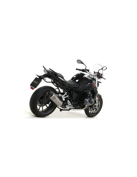 Silencieux Maxi Race-Tech ARROW - titane - embout carbone - homologué - BMW R 1250 R / RS 2019-2020