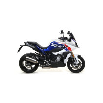 Silencieux Race-Tech ARROW - aluminium - embout carbone - homologué - BMW S 1000 XR 2020-2023