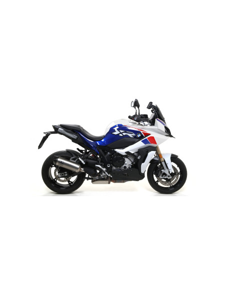 Silencieux Race-Tech ARROW - aluminium - embout carbone - homologué - BMW S 1000 XR 2020-2023