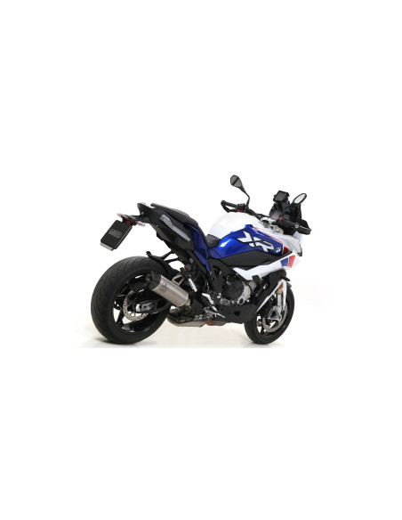 Silencieux Race-Tech ARROW - aluminium dark - embout carbone - homologué - BMW S 1000 XR 2020-2023