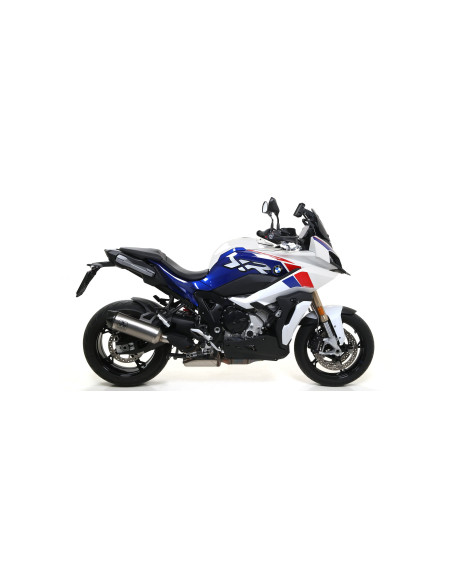 Silencieux Race-Tech ARROW - titane - embout carbone - homologué - BMW S 1000 XR 2020-2023