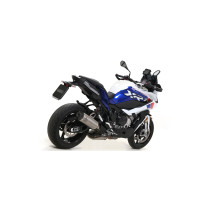 Silencieux Race-Tech ARROW - titane - embout carbone - homologué - BMW S 1000 XR 2020-2023 2