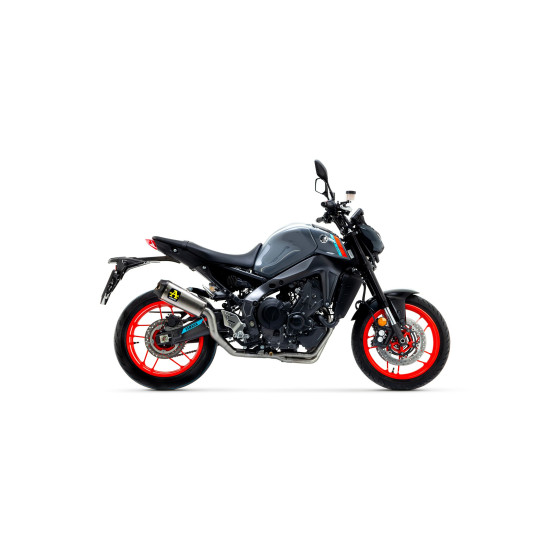 Silencieux Works ARROW - titane - embout carbone - homologué - YAMAHA MT-09 2021-2023