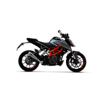Silencieux Pro-Race ARROW - nichrome - homologué - KTM DUKE 125 - DUKE 390 2021-2023