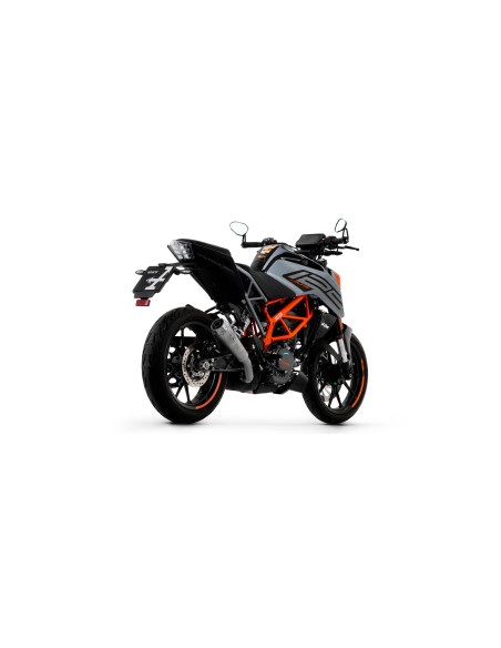 Silencieux Pro-Race ARROW - nichrome dark - homologué - KTM DUKE 125 - DUKE 390 2021-2023