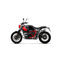 Silencieux Pro-Race ARROW - titane - embout inox - homologué - BMW R NINE T SCRAMBLER 2021-2024