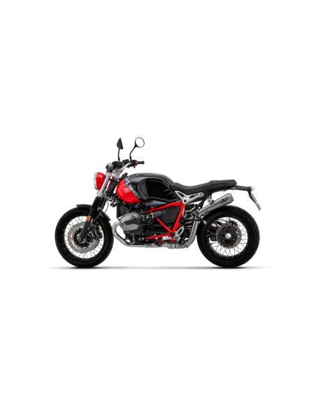 Silencieux Pro-Race ARROW - nichrome - homologué - BMW R NINE T SCRAMBLER 2021-2024