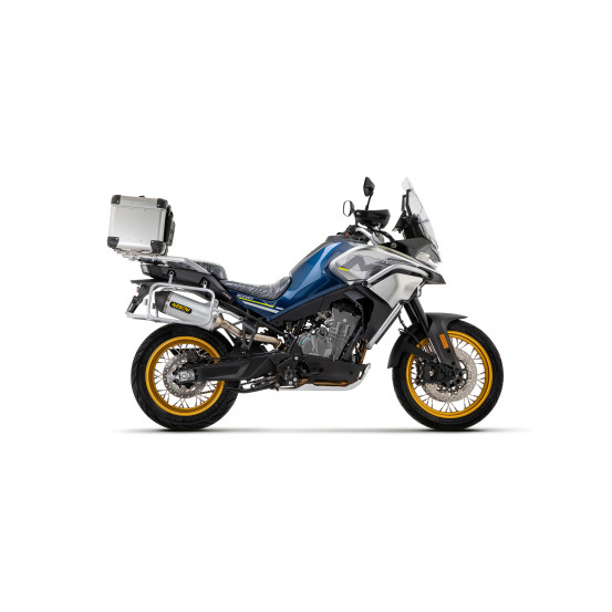 Silencieux Race-Tech ARROW - aluminium - embout carbone - homologué - CF MOTO 800 MT SPORT / TOURING 2023-2024