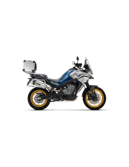 Silencieux Race-Tech ARROW - aluminium - embout carbone - homologué - CF MOTO 800 MT SPORT / TOURING 2023-2024