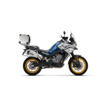 Silencieux Race-Tech ARROW - aluminium dark - embout carbone - homologué - CF MOTO 800 MT SPORT / TOURING 2023-2024