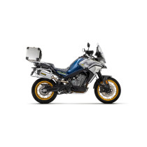 Silencieux Race-Tech ARROW - titane - embout carbone - homologué - CF MOTO 800 MT SPORT / TOURING 2023-2024