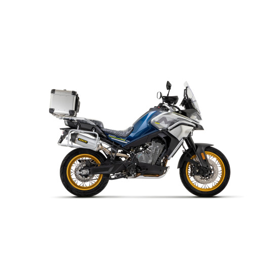 Silencieux Race-Tech ARROW - titane - embout carbone - homologué - CF MOTO 800 MT SPORT / TOURING 2023-2024