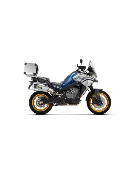 Silencieux Race-Tech ARROW - titane - embout carbone - homologué - CF MOTO 800 MT SPORT / TOURING 2023-2024