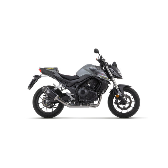 Silencieux Indy Race ARROW - aluminium - embout carbone - homologué - HONDA CB 750 HORNET 2023-2026