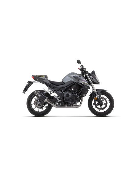 Silencieux Indy Race ARROW - aluminium - embout carbone - homologué - HONDA CB 750 HORNET 2023-2026