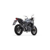 Silencieux Indy Race ARROW - aluminium dark - embout carbone - homologué - HONDA CB 750 HORNET 2023-2026 2