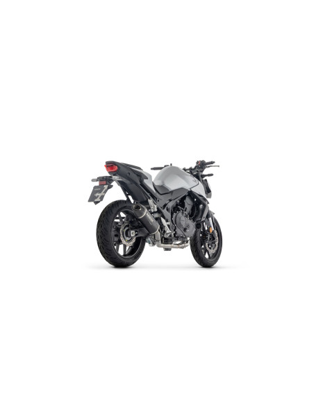 Silencieux Indy Race EVO ARROW - aluminium dark - embout carbone - homologué - HONDA CB 750 HORNET 2023-2026