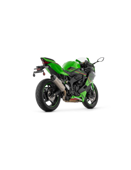 Silencieux Indy Race EVO ARROW - titane - embout carbone - homologué - KAWASAKI ZX-4R 2024-2026
