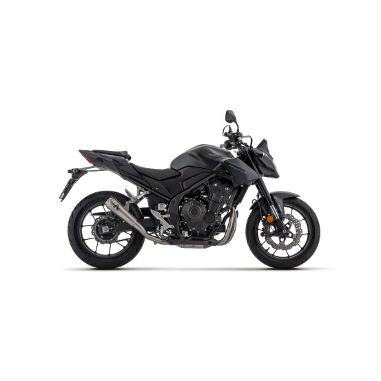 Silencieux Pro-Race ARROW - nichrome - homologué - HONDA CB 500 HORNET - NX 500 2024-2026
