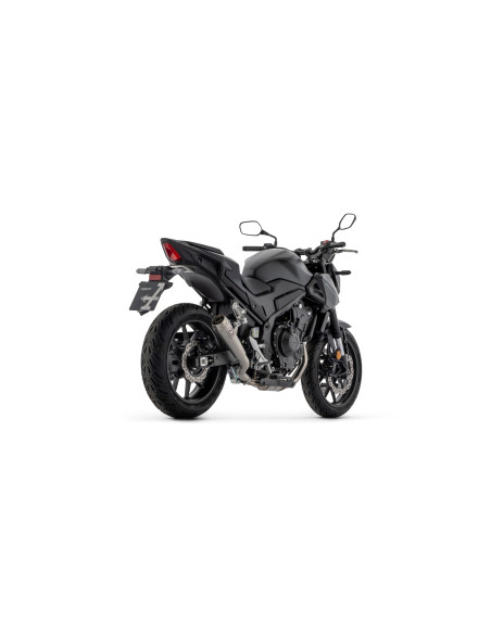 Silencieux Pro-Race ARROW - nichrome dark - homologué - HONDA CB 500 HORNET - NX 500 2024-2026