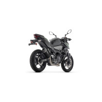 Silencieux Indy Race EVO ARROW - aluminium dark - embout carbone - homologué - KAWASAKI Z 500 - NINJA 500 2024-2026 2