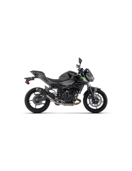 Silencieux Pro-Race ARROW - nichrome dark - homologué - KAWASAKI Z 500 - NINJA 500 2024-2026