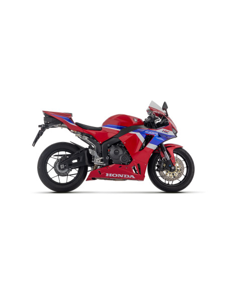 Silencieux Indy Race ARROW - titane - embout carbone - homologué - HONDA CBR 600 RR 2024-2026