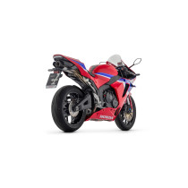 Silencieux Indy Race ARROW - titane - embout carbone - homologué - HONDA CBR 600 RR 2024-2026 2